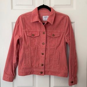 NWOT Old Navy Pink Corduroy Jacket